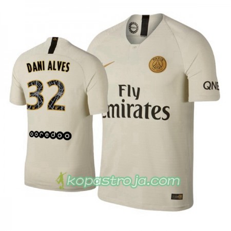 Billiga Fotbollströjor Paris Saint-Germain Dani Alves 32 Borta tröja 2018/19 Kortärmad